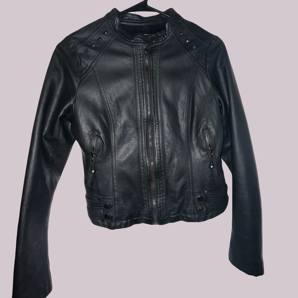 Danier Black Leather Jacket